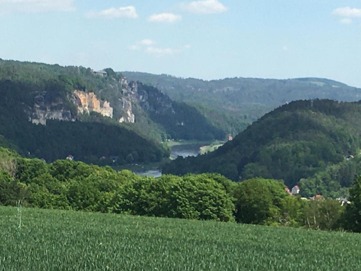 Ferienwohnung Pirna-Panorama 外观 照片